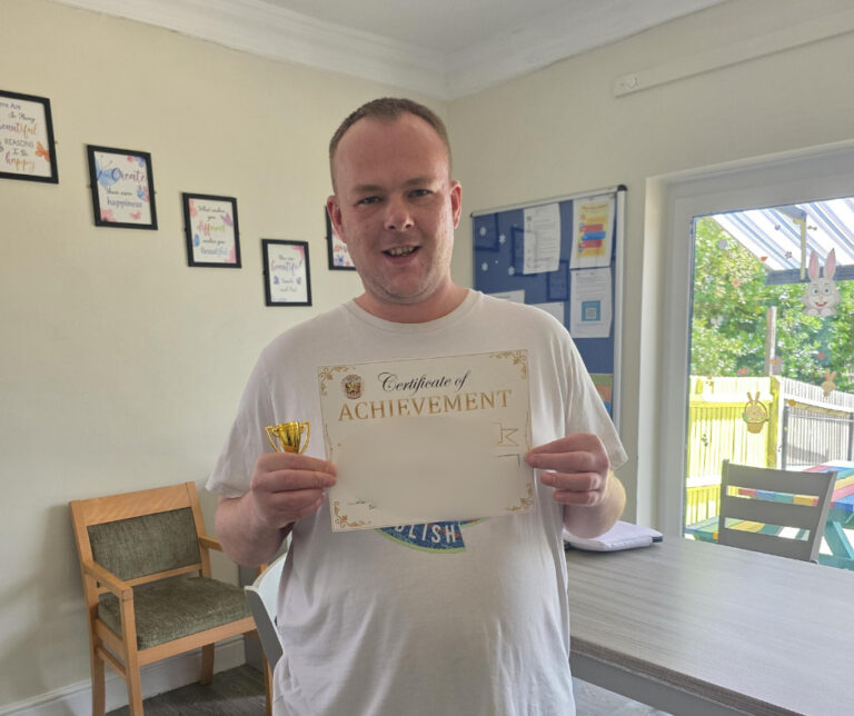 Matthew celebrates one year smoke-free