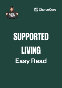 Supported Living Easy Read