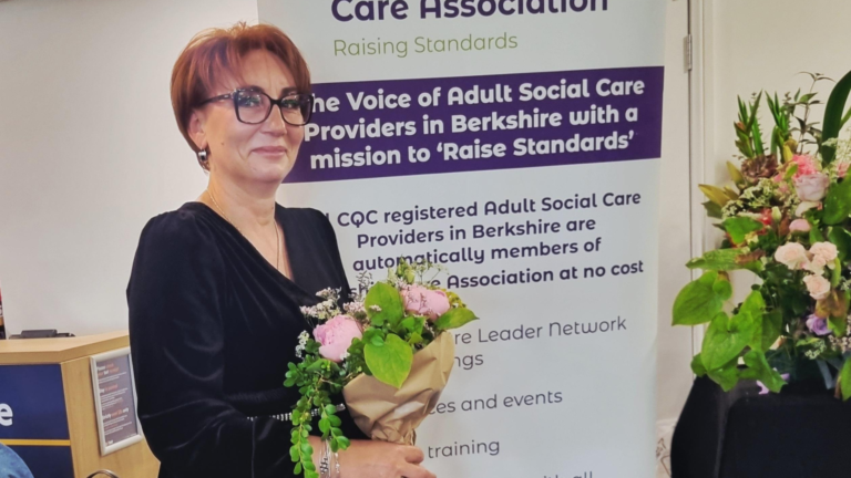 Hazeldene’s Agnieszka Panek Recognised in Berkshire Care Awards!