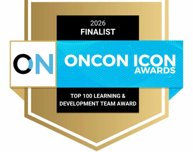 Finalists in the OnCon Icon Top 100 Learning and Development Team Awards