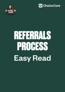 Referrals Process Easy Read
